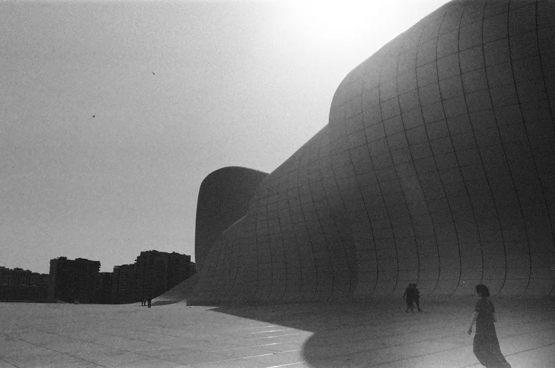 Film photograph, Baku Building, Baku