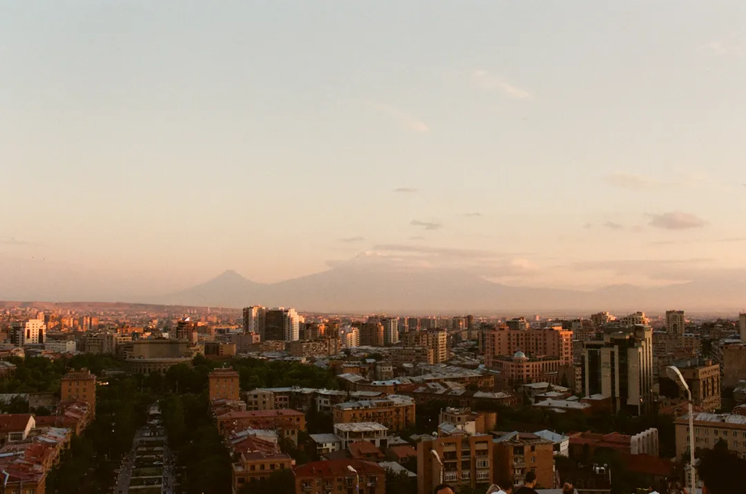 Film photograph, Yerevan View, Yerevan