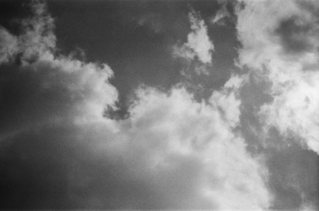 Film photograph, Clouds