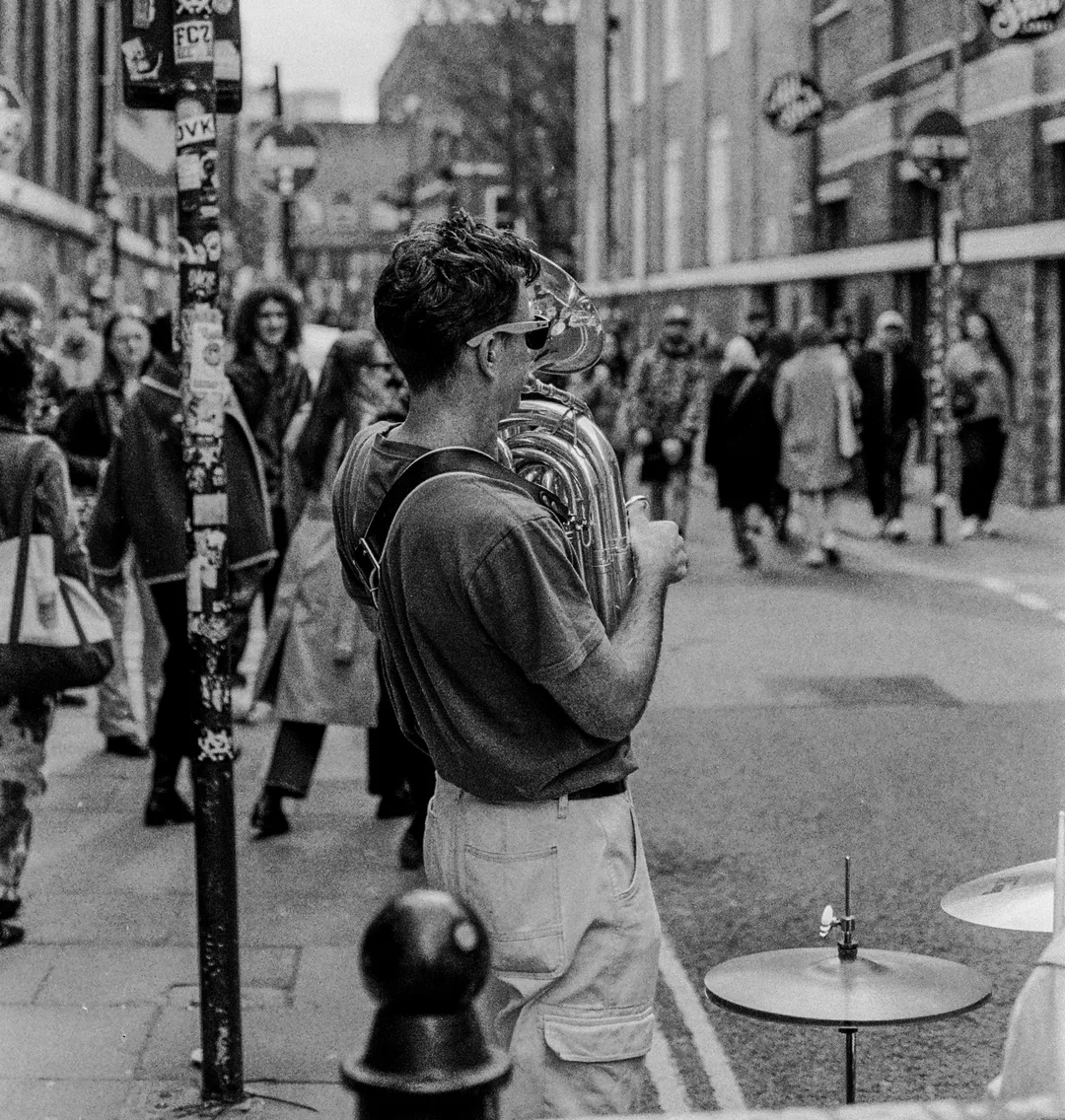 Film photograph, Brick Lane, London
